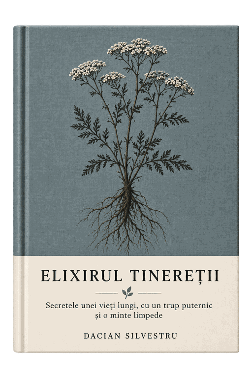 Coperta cărții „Elixirul tinereții”, de Dacian Silvestru